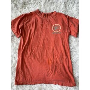 Sassy Fras Tees Adult Sz. S Orange Comfort Colors Tee. Adorable, Soft
